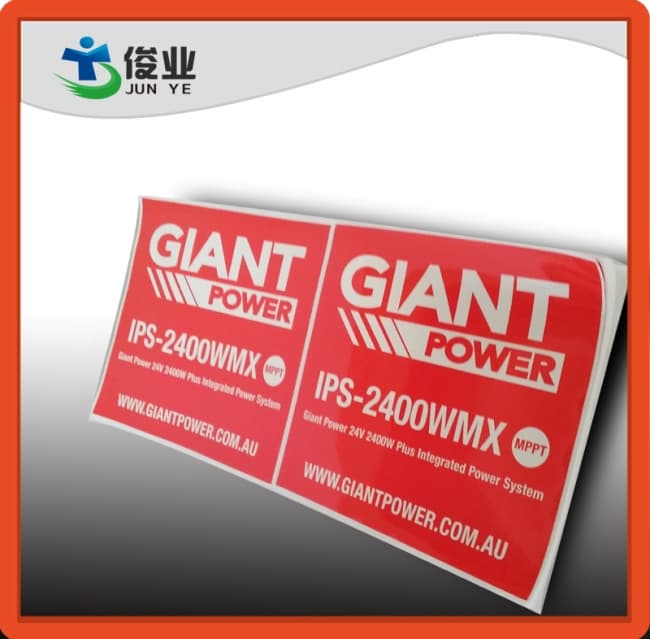 UV Resistant and Water Proof Outdoor Printing Labels